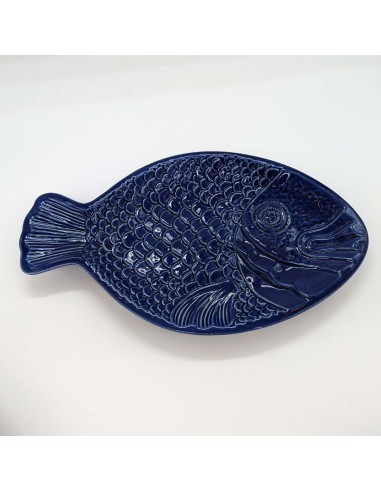 Fiske Fad, Blå - 36 cm