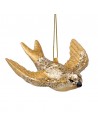 Guld Svale, Glas ornament - Vondels
